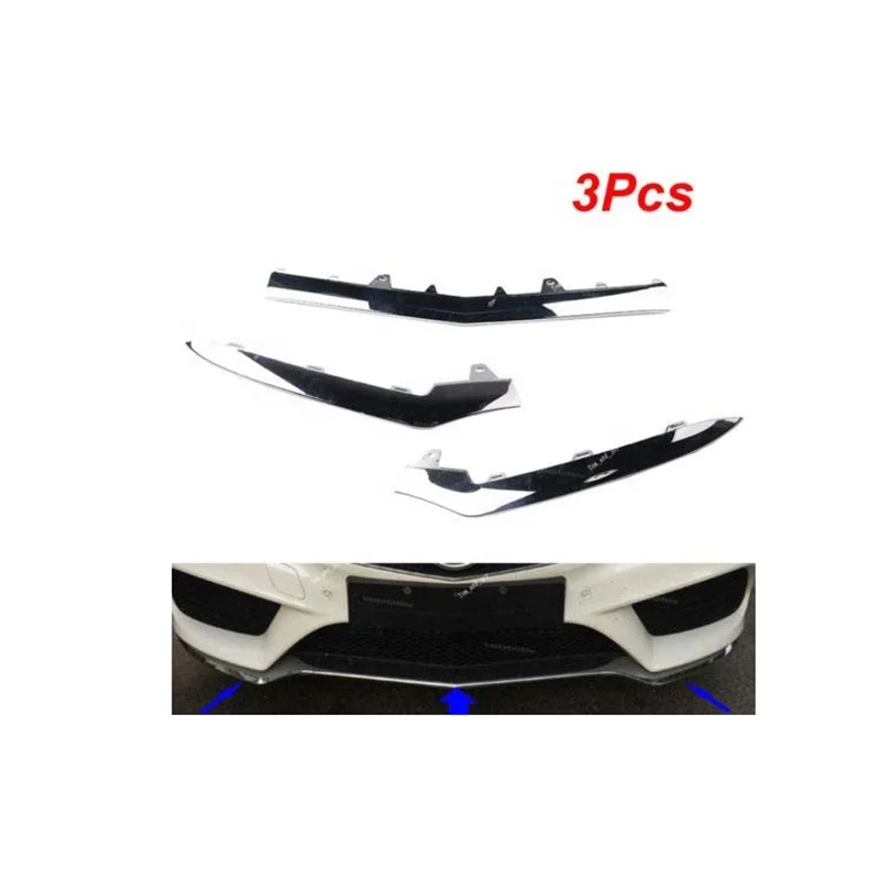 FOR MERCEDES 2014-2015 W212 front bumper miulding A2128852774 A2128852874  A2128852674 body trim car front bumper chrome factory