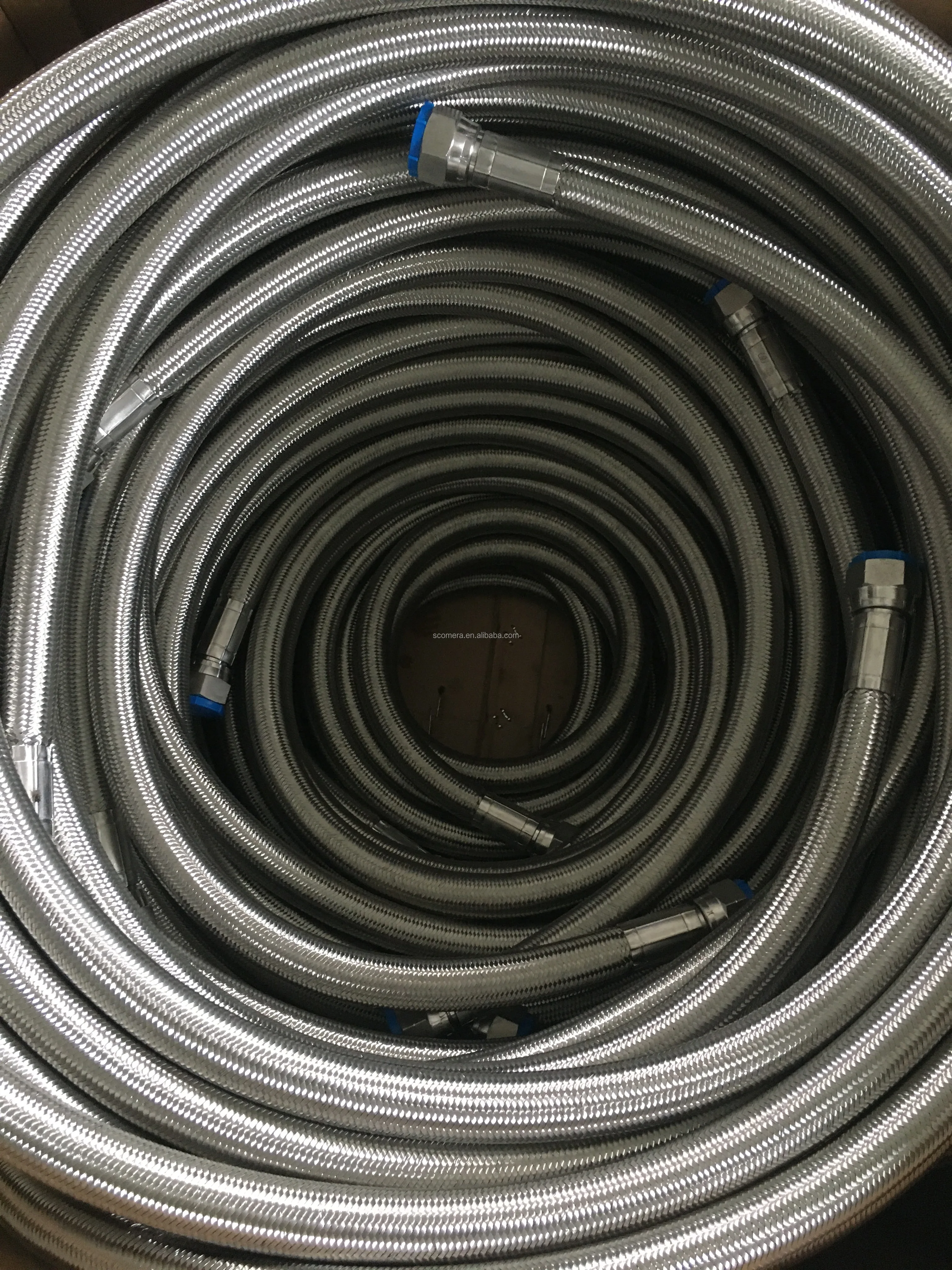 PFA bellows convoluted ptfe tube