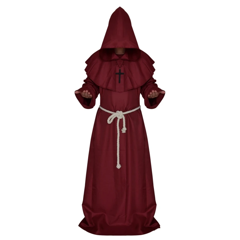 Halloween costumes adult medieval monks wore friars priests and Christian church