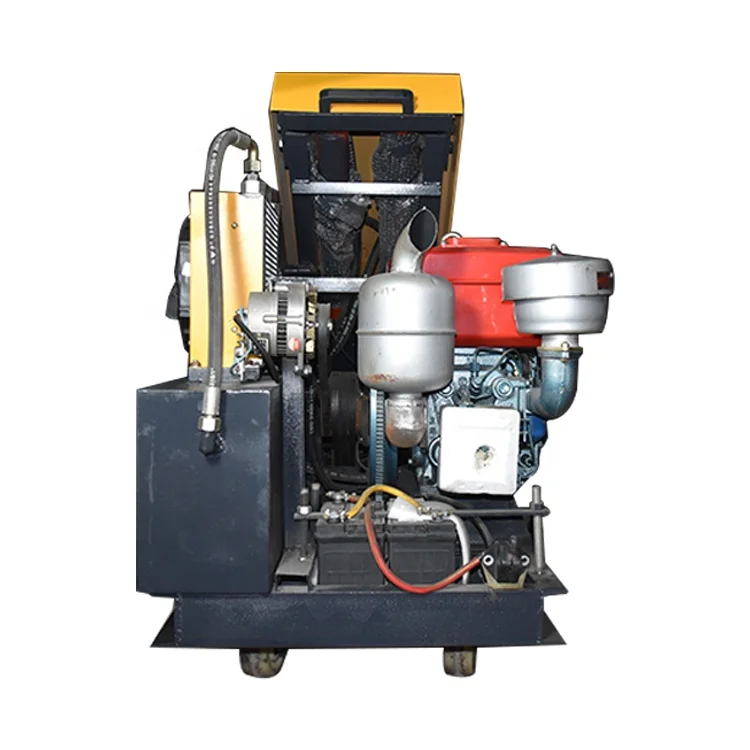 
Absolutely authentic concrete diesel inclined large particle mortar plastering pump 