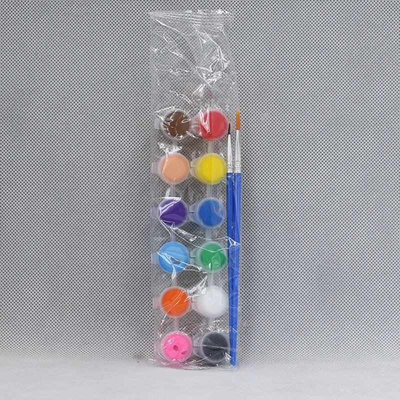 Hot Selling 6 Colors 3ml Mini Acrylic Leather Paint Acrylic Paint Buy