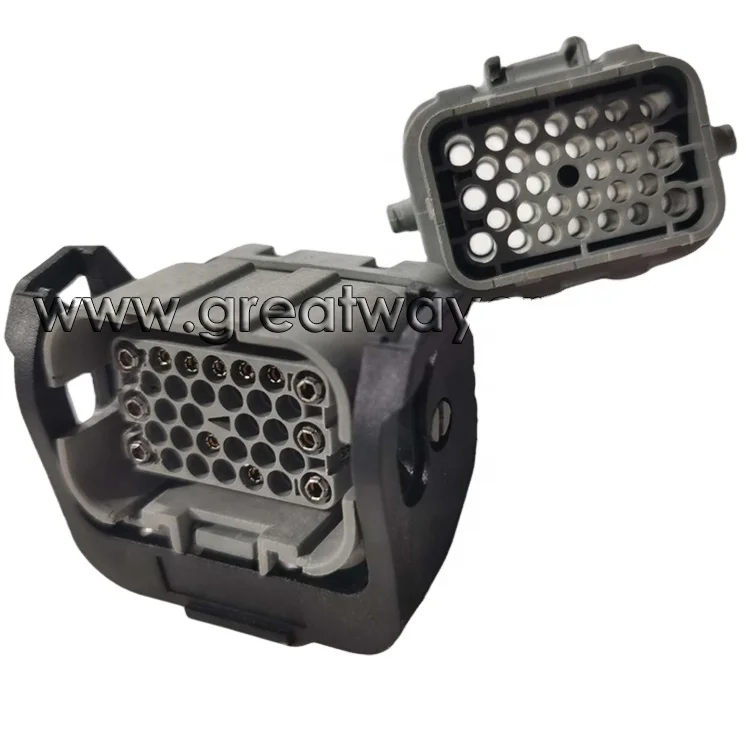 32 pin female PA66 30GF ecu conector