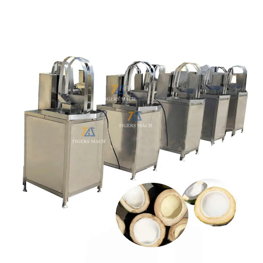 Commercial coconut opener machine for coconut water, automatic coconuts opening for water