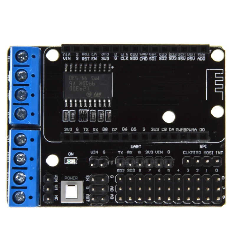 Узел MCU двигатель щит L293D для ESP-12E от ESP8266 diy rc игрушки Wi-Fi умный автомобиль с