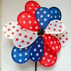 American  Flag Wind Spinner kids toys Independence Day decorations