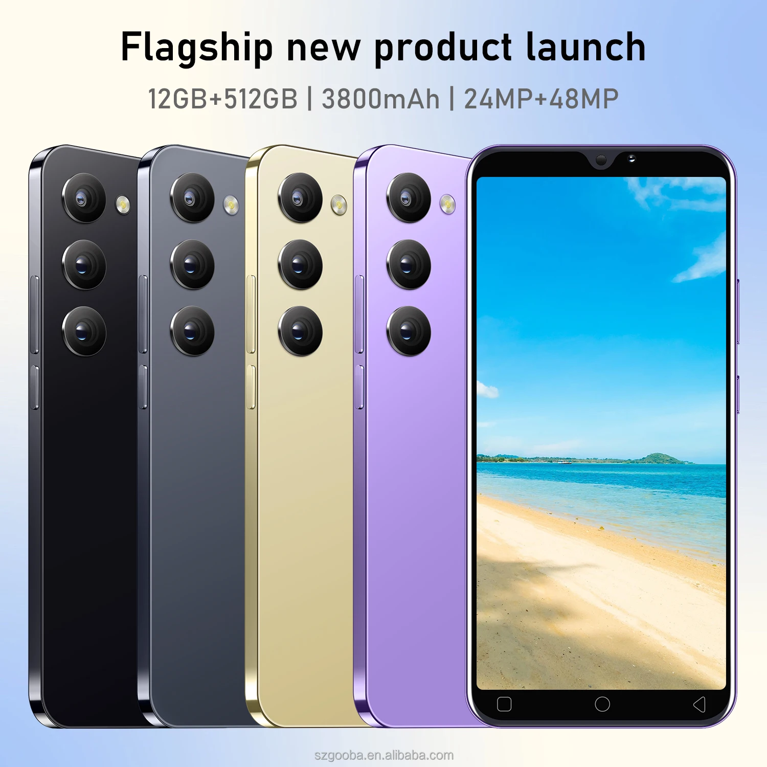 Charming S23 Ultra Original Smartphone Supports MP3&Face Recognition Smartphone Now Buy One Phone and Get One Earphone Free