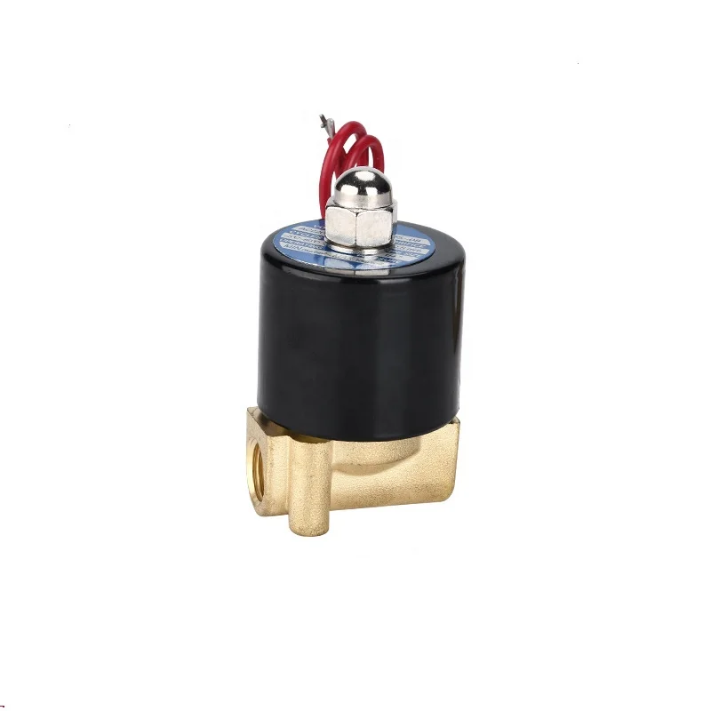 Factory direct sell cheapest price brass direct acting 10bar 1/4 mini normally close 220 volt lpg gas bbq solenoid valve