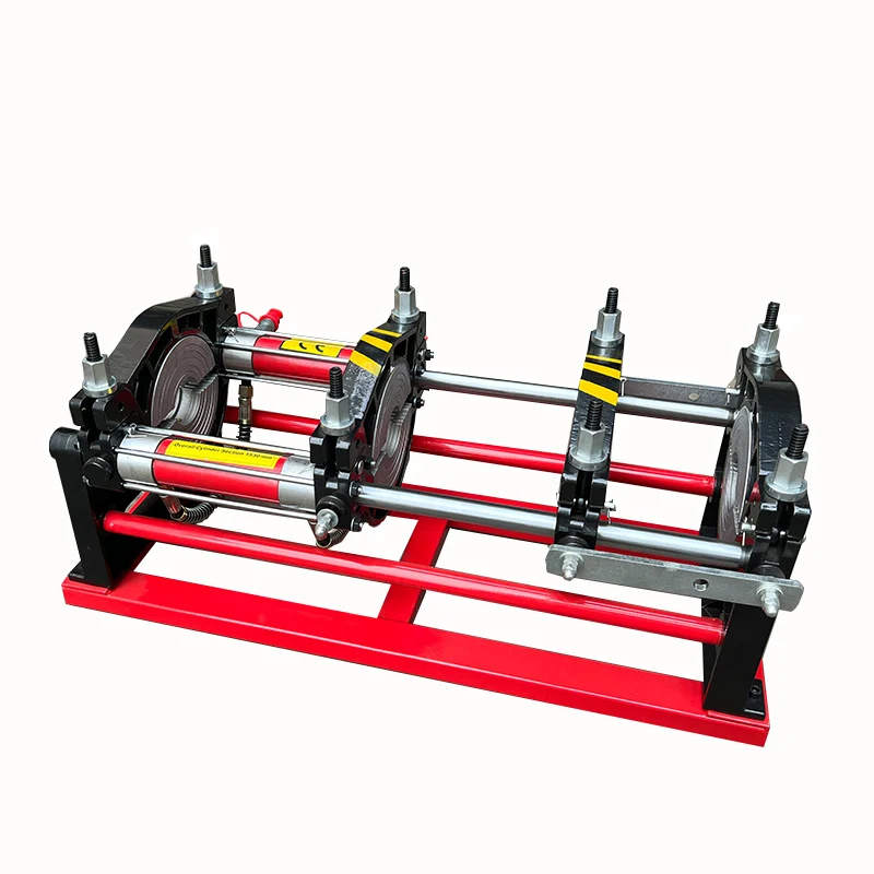 200-50MM Hydraulic plastic pipe butt fusion welding machine pe pipe welding machine hdpe pp pipe butt welding equipment