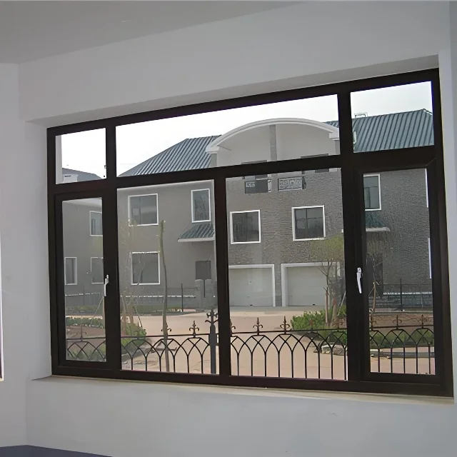 Aluminum alloy sliding system glass sliding door different colour Windows