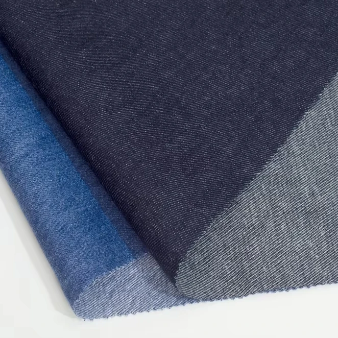 9143# New arrival 225g hemp cotton fabric 30%hemp 70%cotton twill denim fabric for clothing