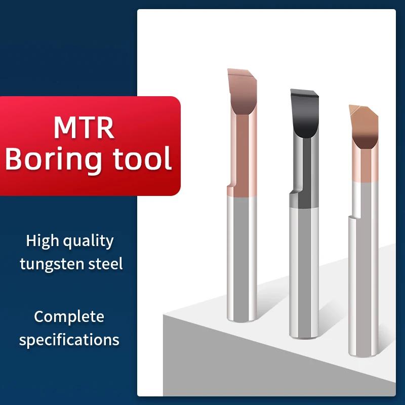 
Arestun MTR Boring Cutter for Small Hole Boring Head Lathe Cutters Set Turning Tools Coated Mini Internal Black Coating Advanced 