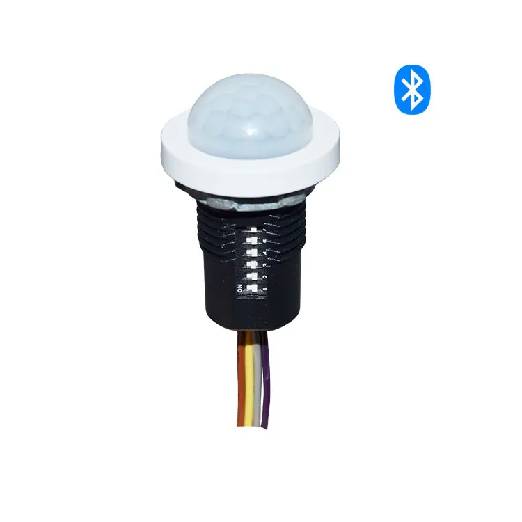 UL Approved 10-28V Low Voltage Wireless LED Control Dimmer Occupancy PIR Motion Sensor