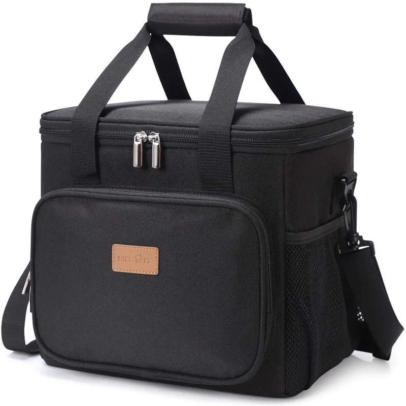 Waterproof  leak proof insulated food delivery bag thermal food pizza bag portable picnic lunch  cooler bag