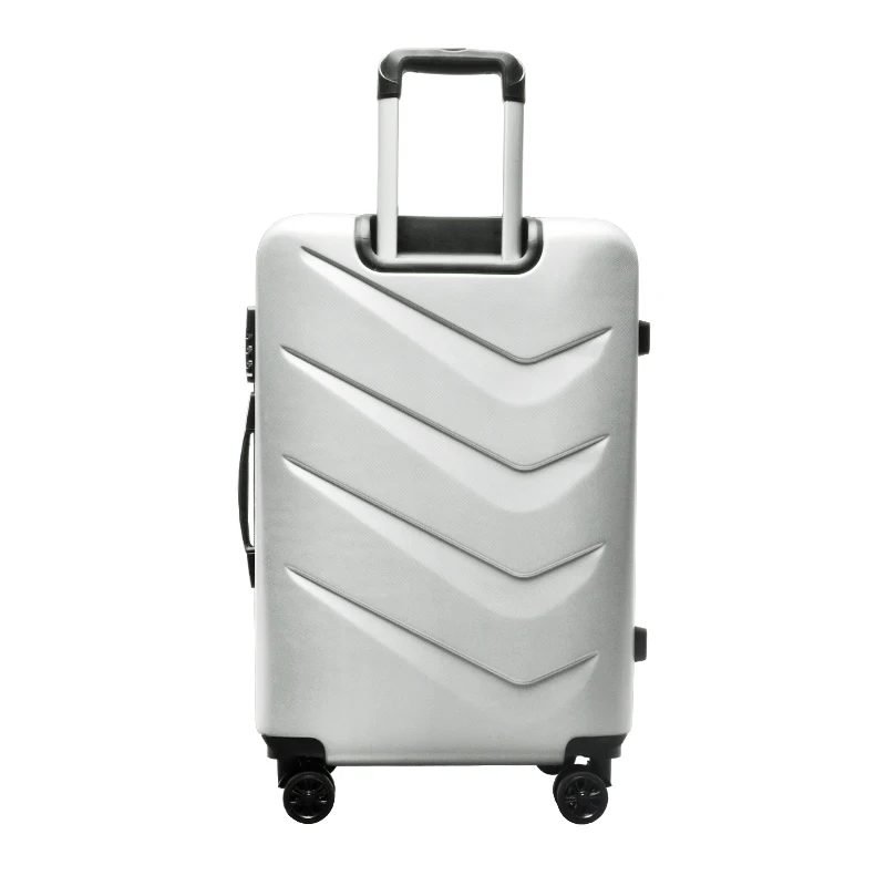 
ABS+PC luggage sets hard shell 3 pcs luggage set 4 spinner wheels suitcase ABS cabin trolley luggage 
