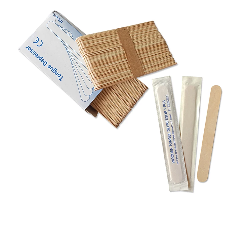 personalized beauty spatula wax spatula stick wooden tongue depressor