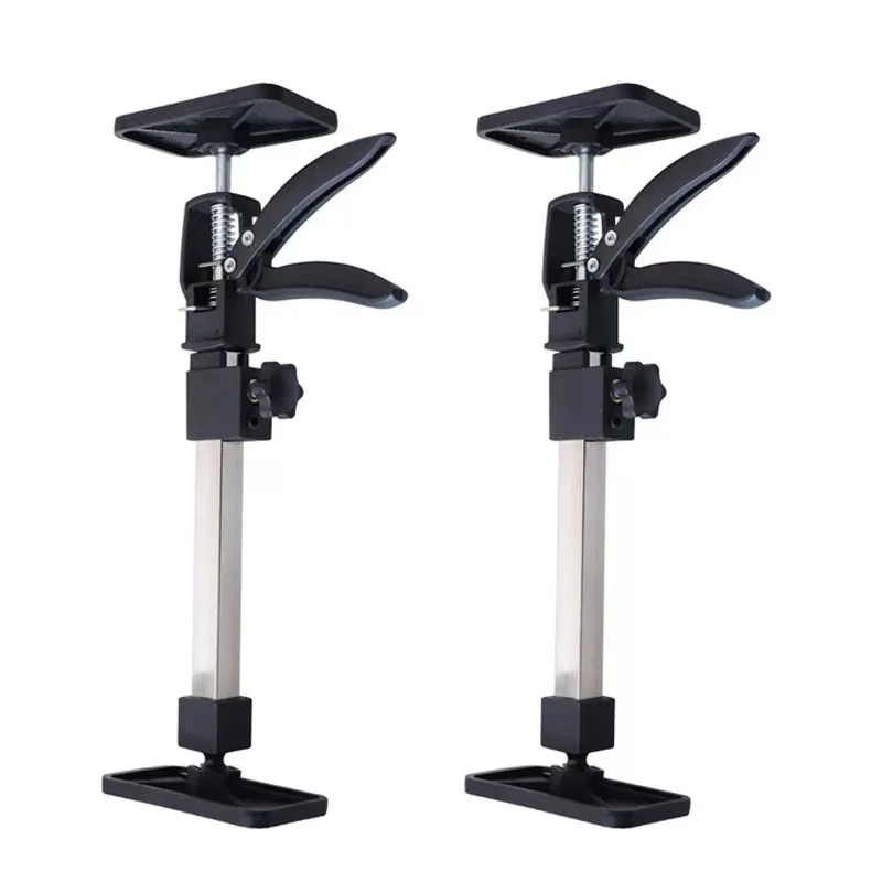 Woodworking telescopic support rod stainless steel support frame labor-saving decoration bracket