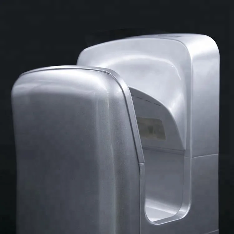 Electric commercial hand dryer black for hotel usage