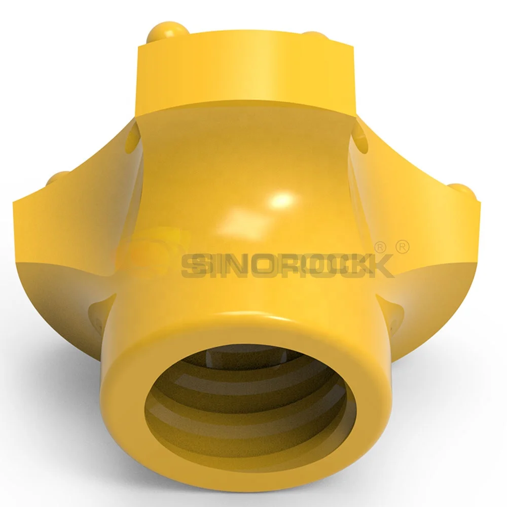 Foundation with SINOROCK SDA self-drilling anchor bolt accessories soil drilling bits