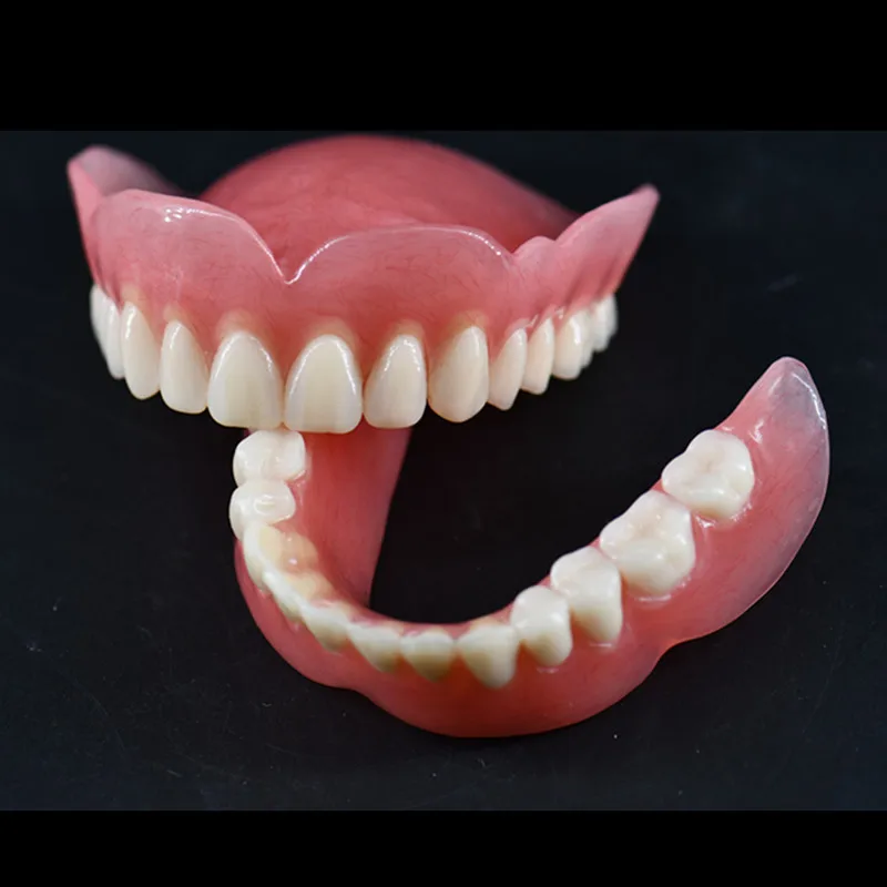 CE APPROVED  Dental Acrylic Resin Teeth Anterior and Posterior Teeth Artificial False Teeth Sets