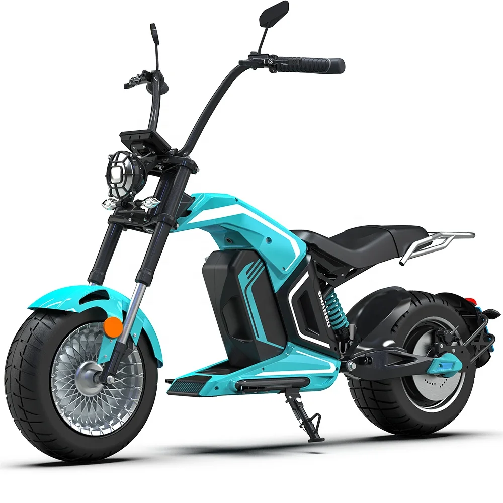 European/USA Warehouse Scooter 72V 4000W Chopper Brushless Electric Off-road Motorcycle Citycoco Scooters