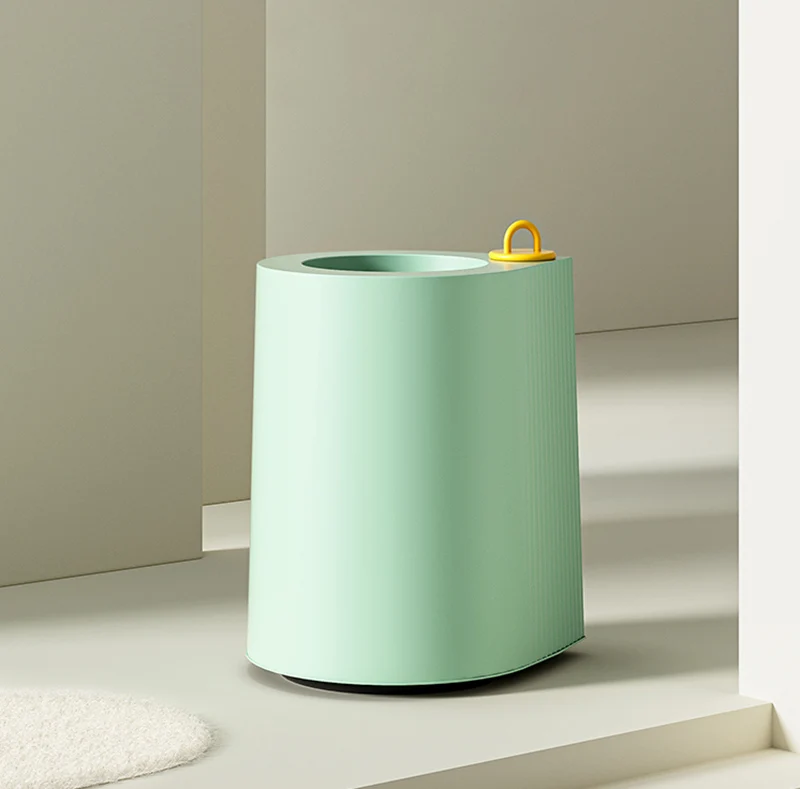 Leasylife Customized PP Plastic trash can dust bin garbage waste bin