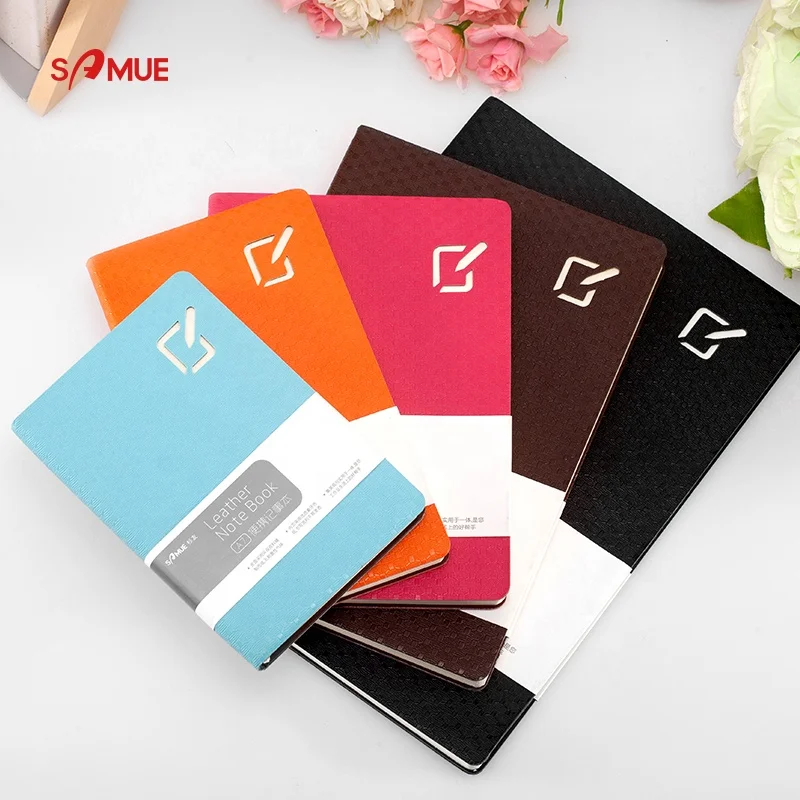 pvc cover promotional black notebook wholesale