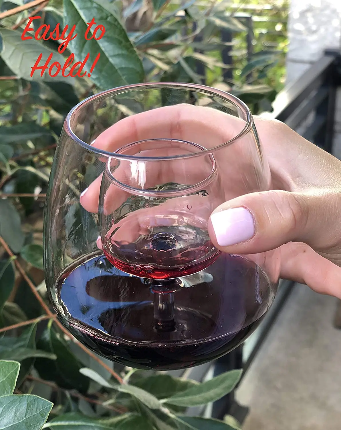 Stemless Aerating Wine Glass by Chevalier Collection (Set of 2) - Patented Wine Glass With Built In Aerator