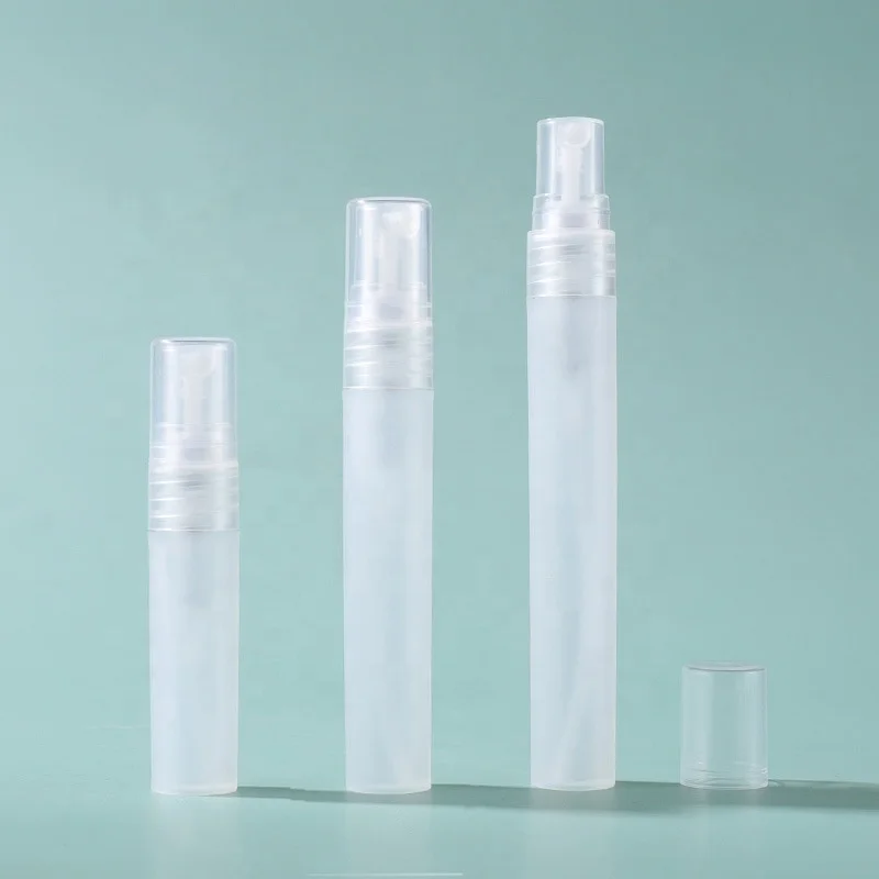 2ml 3ml 5ml Wholesale clear Glass Mist Spray perfume Bottle glass vials thin glass cosmetic spray essential oil bottle