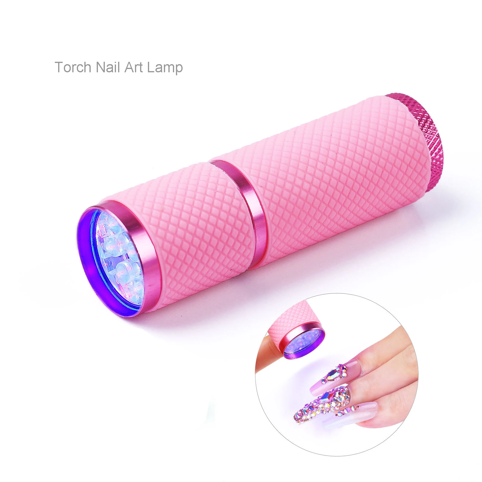 FOCSTAR New 4 Colors UV Flashlight Ultra Violet Light Mini Torch Light Lamp For Epoxy UV Resin Cure Adhesive Glue (BTB120)