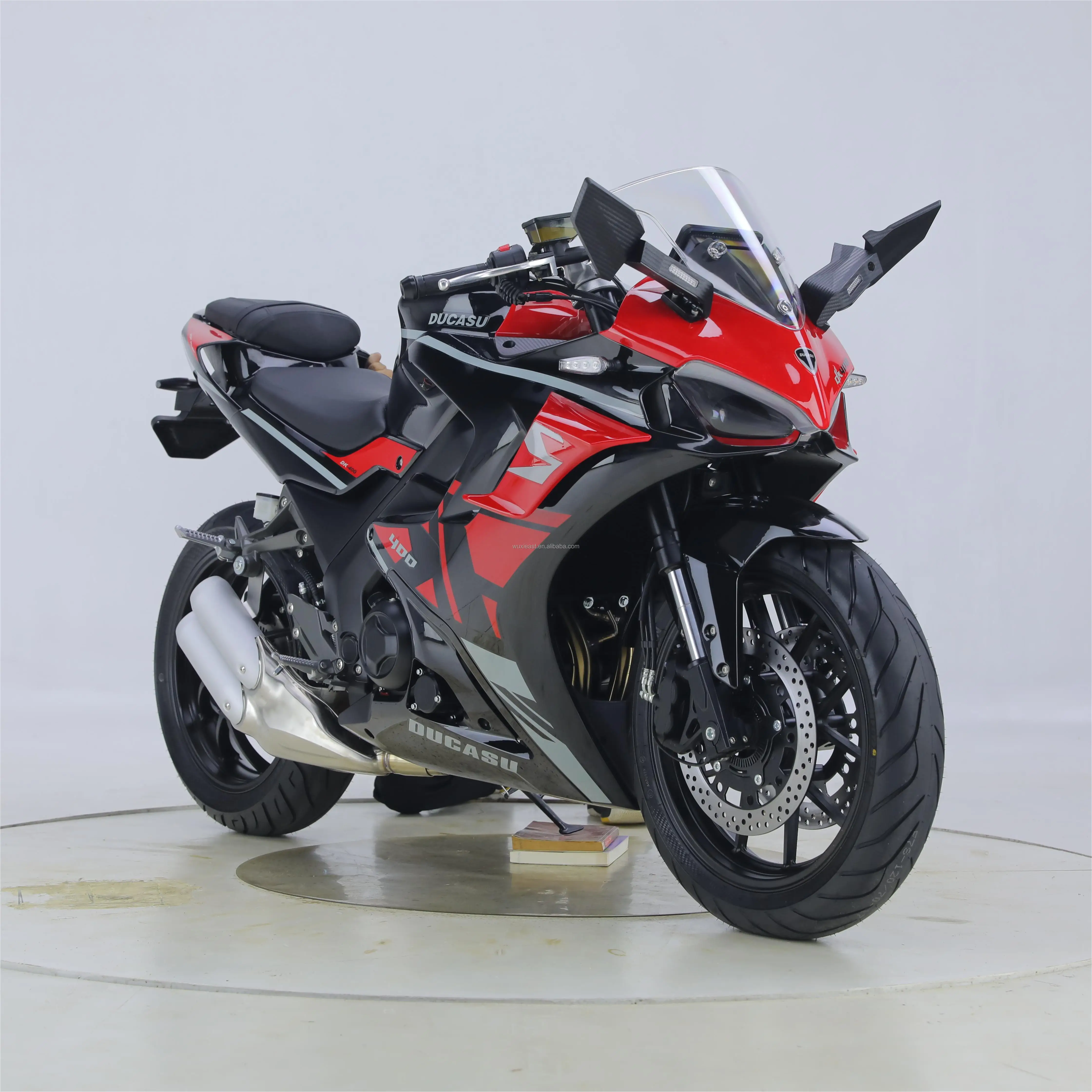 RACING MOTORCYCLE 1 Cylinder,4 stroke Electric+kick start double Disc brake single Disc brake Hydraulic Suspension Air Cooled