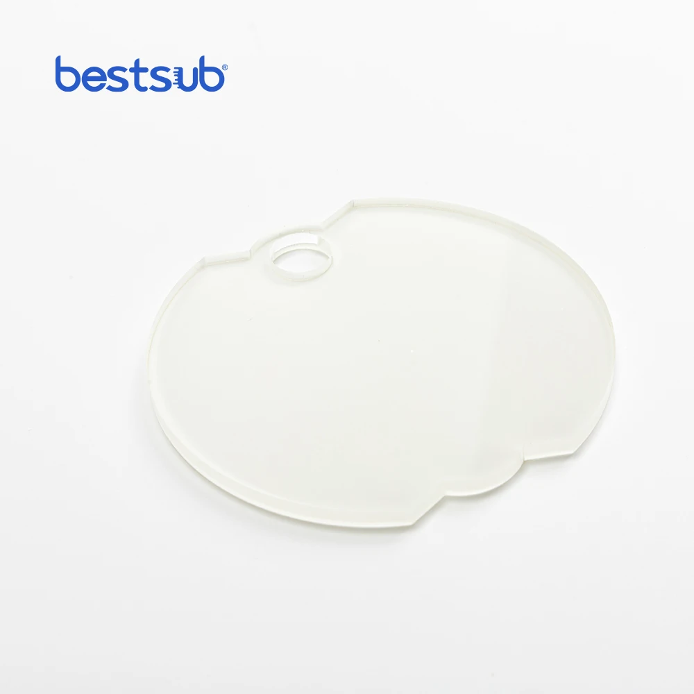 BestSub 30oz 40 oz Tumbler Name Plates Name Tag Sublimation Blanks Acrylic Photo Tag Nameplate for tumbler cup