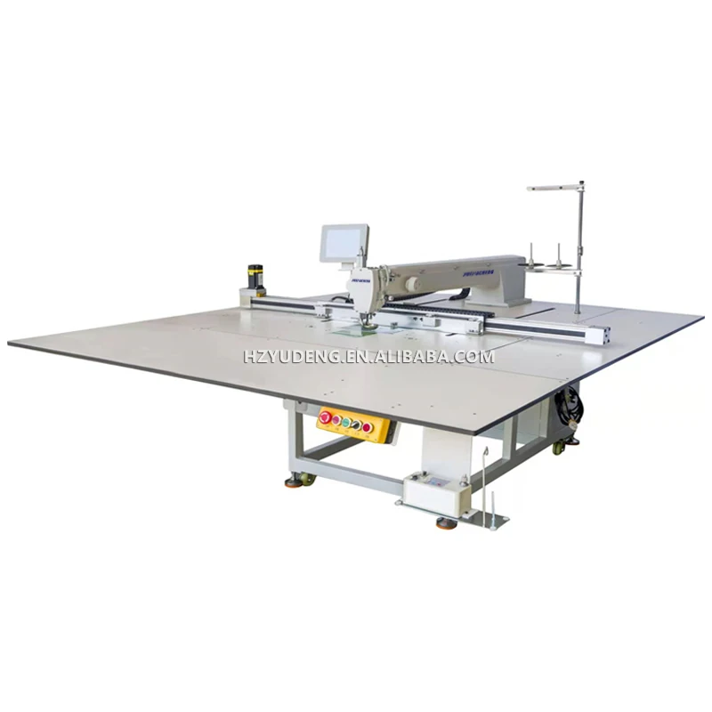 High Speed Quality CNC automatic industrial programmable template pattern sewing machine for sofa YD-12080