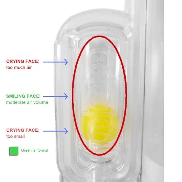Hot Selling 3000ml Lung Breathing Training Device Rehabilitation Therapy Training Device