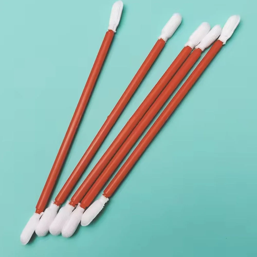 Polyester Swab Double Ended Micro Cleanroom Cotton Bud Polyester Swab For Car Cleaning