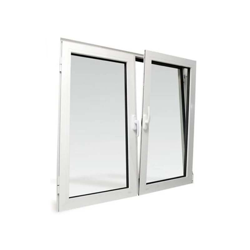 Wholesale pvc windows china PVC tilt and turn window adjustable cheap casement windows