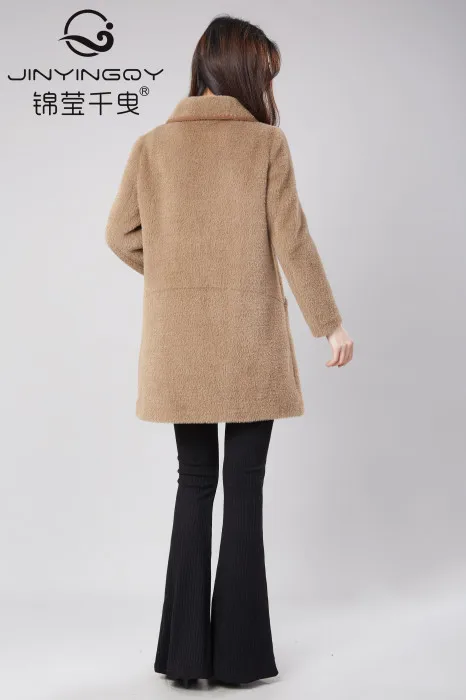 Hot Sales Women Coats Warm Casual Style Winter Long Thick Faux Fur Coats For Women