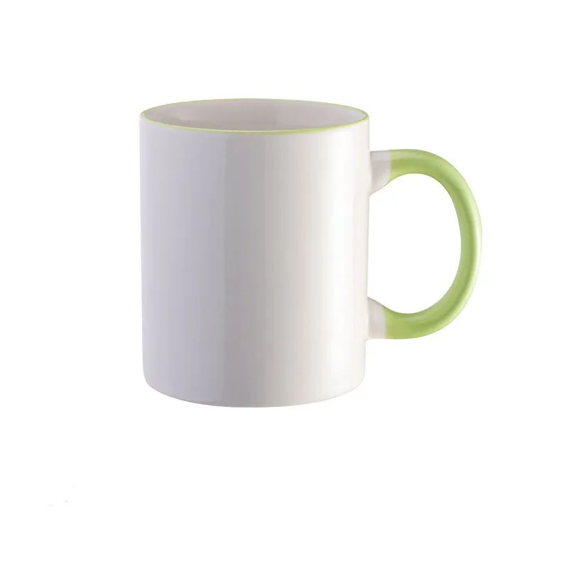 Best Price Rabbit Ceramic Blanks Soup Speckled Stone Square Sublimation Mug