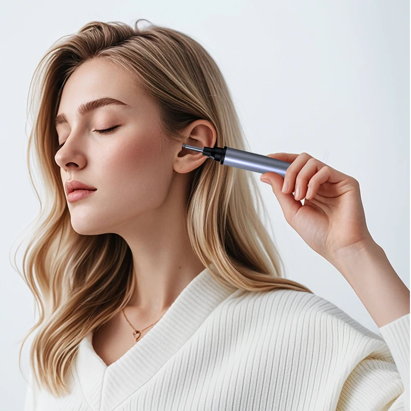 2024 New Arrival Digital Cleaning and Cleaning Earcleaning Ear Otoscope Ear Camera Ear Cleaner Earwax Remover ABS Hand Held