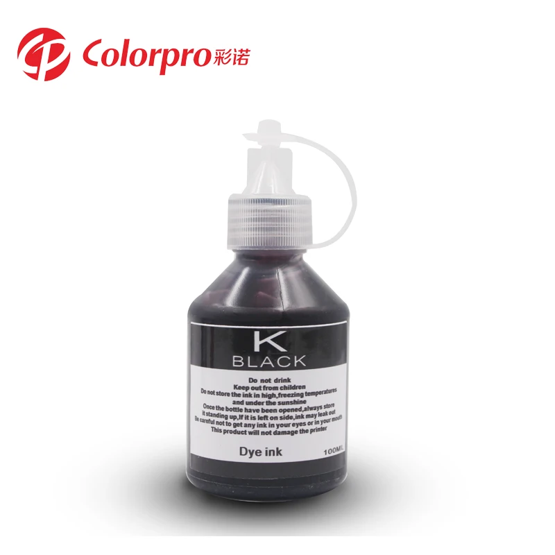Good quality Colorpro BT6001 water based ink for DCP-T300W DCP-500W printer 50ml/100ml bottle dye ink