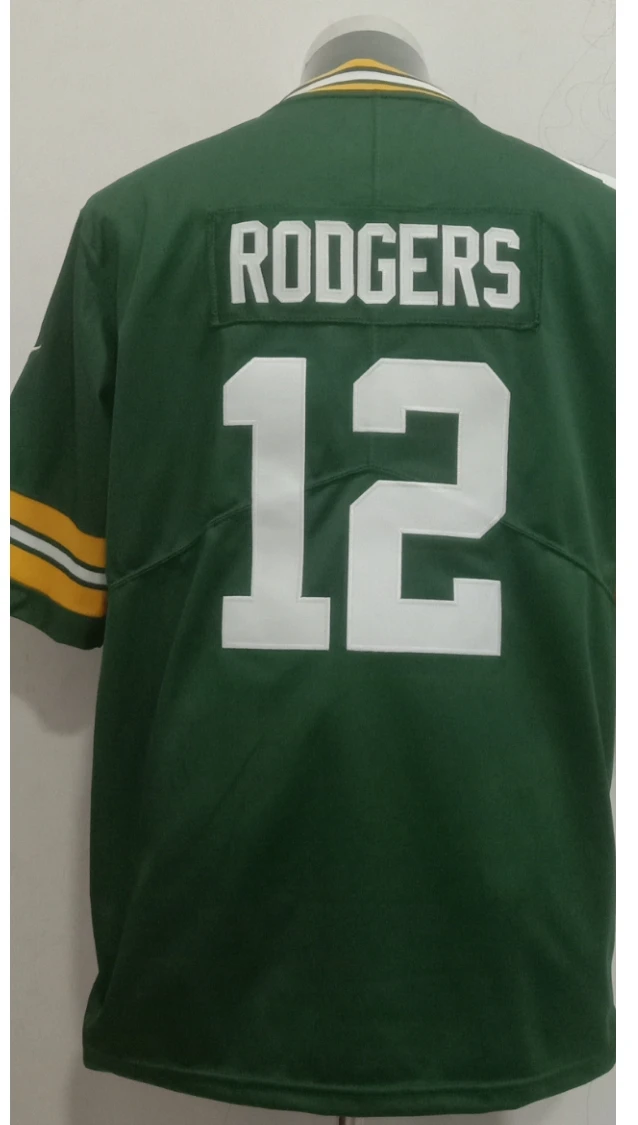 American Football Jerseys Aaron Rodgers Jersey Jaire Alexander Randall Cobb Josh Jones Jordy Nelson Stitched