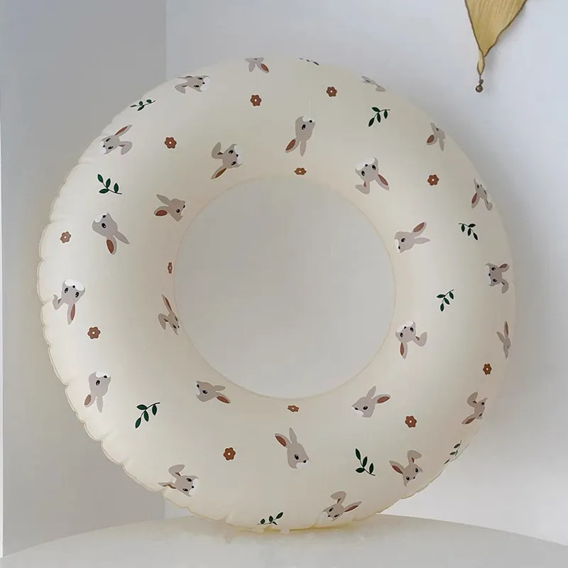 Wholesale Cartoon Bear Rabbit Swimming Ring kids Water Armpit Baby Swimming Arm Ring Inflatable Pool Float