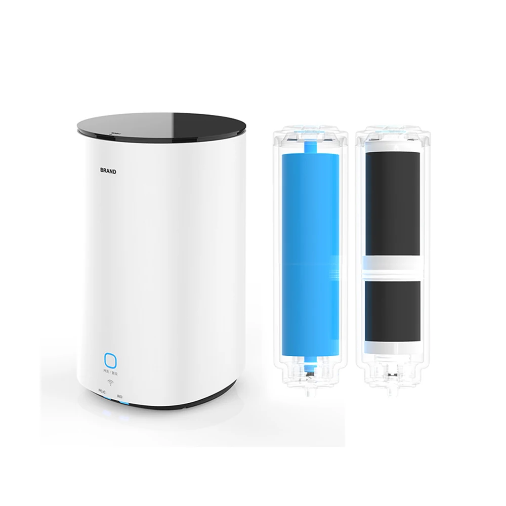 Undersink/Desktop Water Dispenser with UV Reverse Osmosis System RO Smart Water Filter Purification Home Water Filter Electric