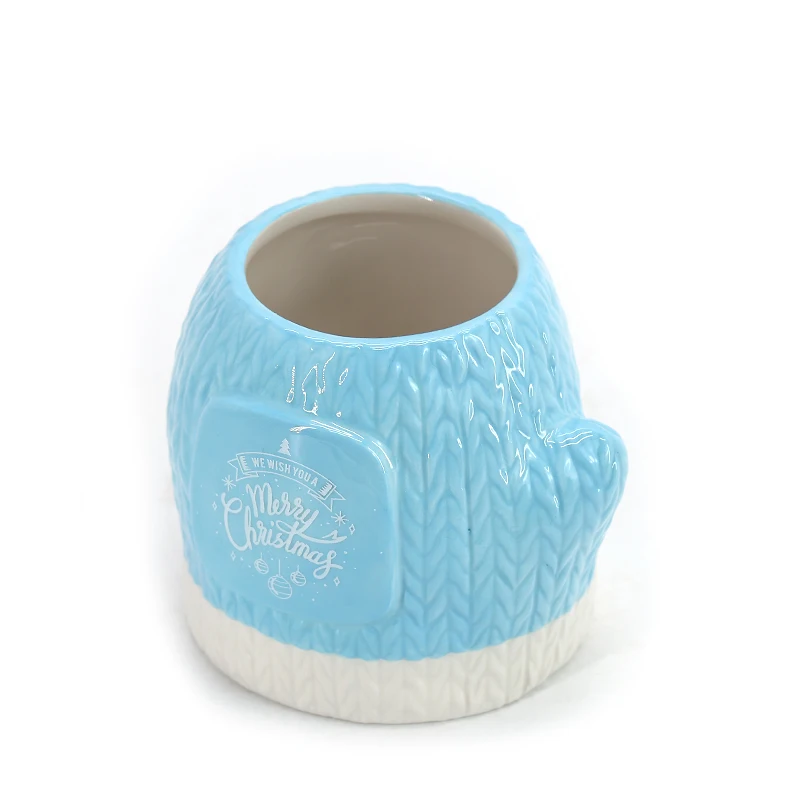 Christmas blue irregular  tableware set  Ceramic Dinnerware Plate Christmas plates decorative dinner set
