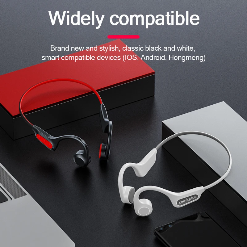 Lenovo X3 Pro Tws  Wireless Bone Conduction Headphones Bt 5.3  Sports Run Bone Conduction  Earphone Ear hook
