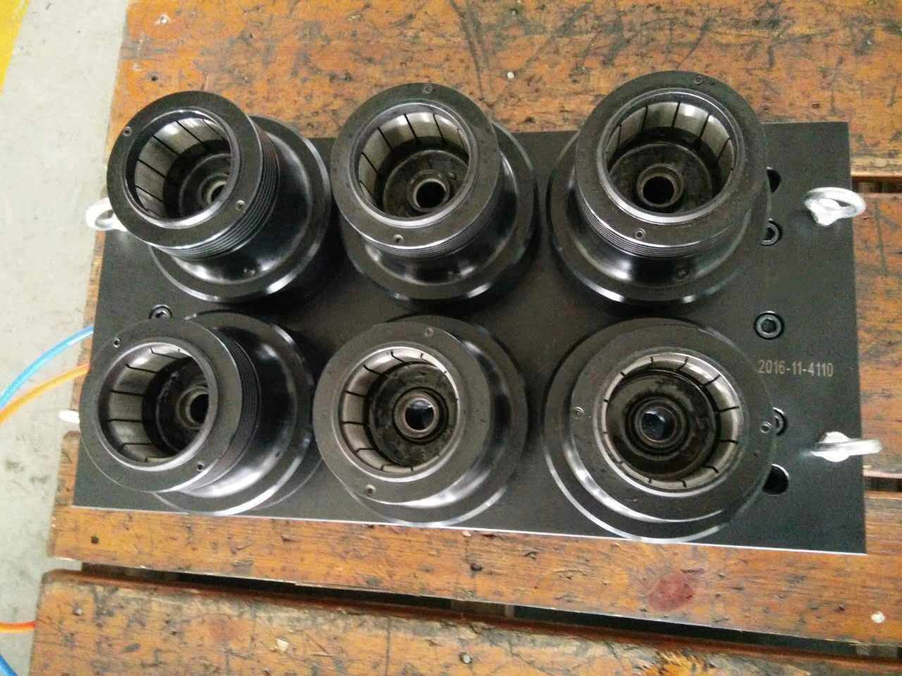 161E/163E/171E/173E/177E/185E collet chuck for cylindrical center mount, LL collet spring steel collet chuck for manual lathe