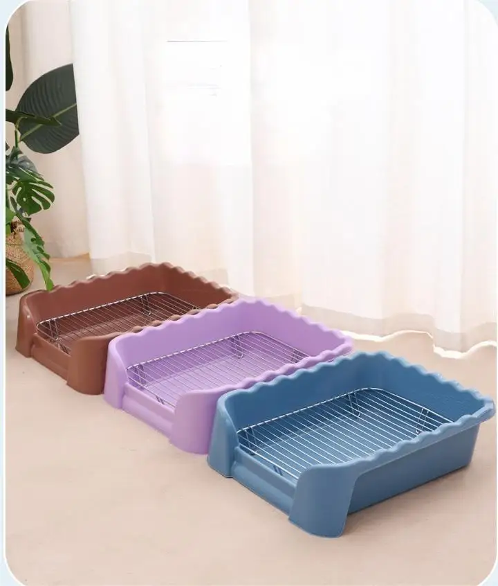 New Arrival Training Spray Durable Dog Wee Pee Pads Tray Pet Dog Toilet Tray With Stick Indoor Dog Toilet