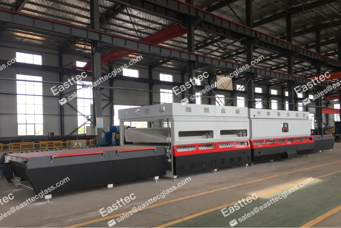 New condition flat glass tempering furnace for 2000*3000 size temper glass make machine