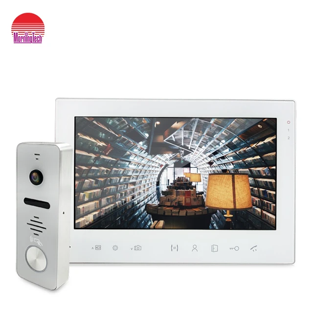 commax video door phone 7inch color AHD door bell with cmos 1.3MP camera