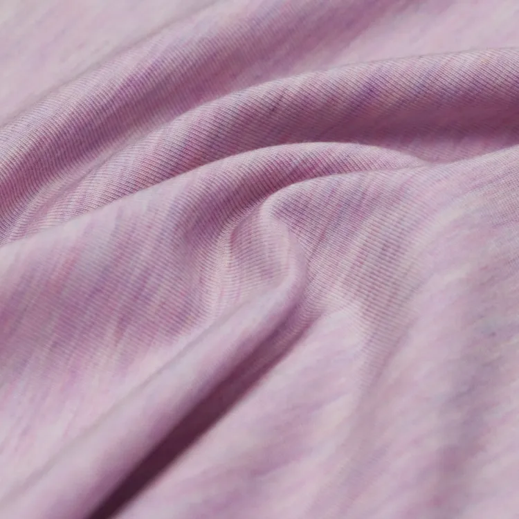 Factory Sustainable Lyocell 92% Lyocell  8% spandex Fiber Fabric  t shirt