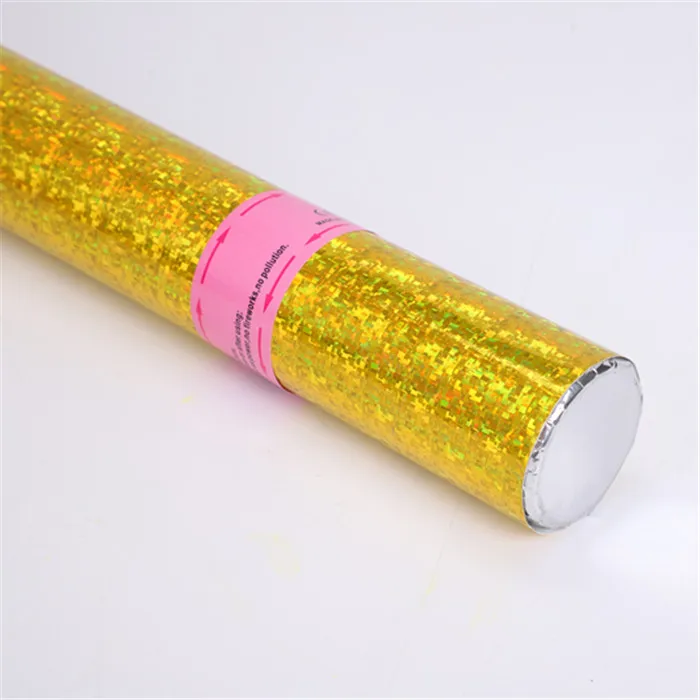 5--8M Party Decorations  Compressed Air Tissue Confetti Paper Flickers Stick Party Popper Wands